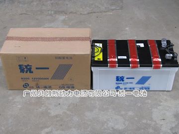 统一蓄电池N200/12V200AH